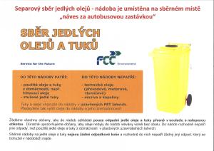 KO - Nádoba ne jedlé tuky