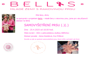 BELLIS- samovyšetření prsu