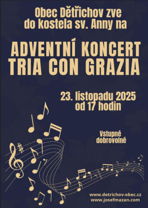 Adventní koncert TRIA NOC GRAZIA  1
